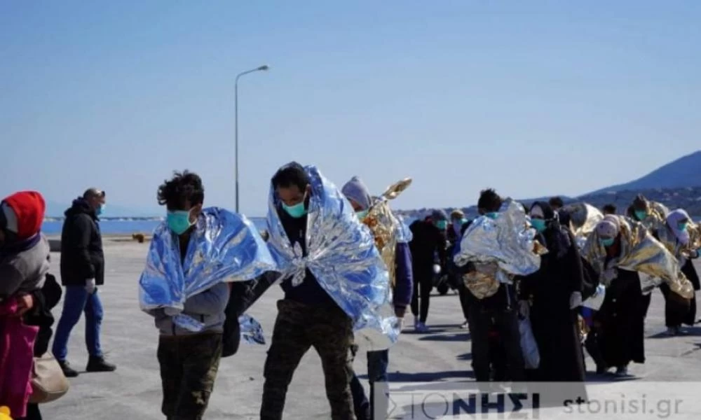 Λέσβος: Έφτασε σήμερα η πρώτη βάρκα με μετανάστες για τον Ιούλιο